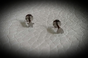 עגיל לב וכוכב לטראגוס