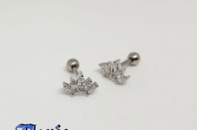 piercing for helix flat cunch and tragus